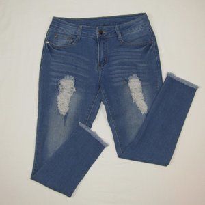 Fashion Nova - Medium Wash Skinny Jeans